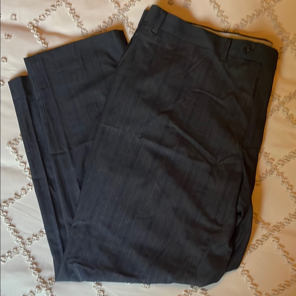 Michael Kors Charcoal Pinstripe Trousers